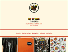 Tablet Screenshot of doitnowtshirts.com